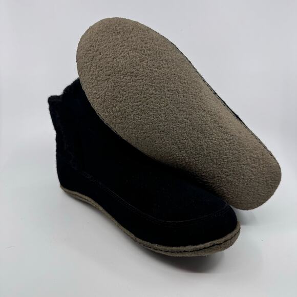 Sorel Nakiska Faux Fur Lined Bootie Boot Black Womens Size US 8.5 EU 39.5 UK 6.5 - Picture 7 of 9